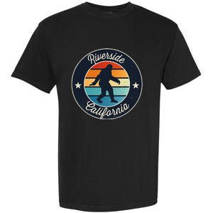 Riverside California Sasquatch Graphic Garment-Dyed Heavyweight T-Shirt