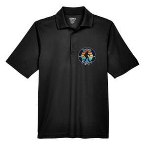 Riverside California Sasquatch Graphic Men's Origin Performance Pique Polo