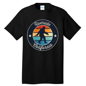 Riverside California Sasquatch Graphic Tall T-Shirt