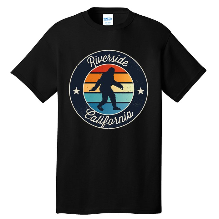 Riverside California Sasquatch Graphic Tall T-Shirt