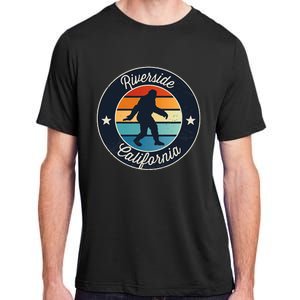 Riverside California Sasquatch Graphic Adult ChromaSoft Performance T-Shirt