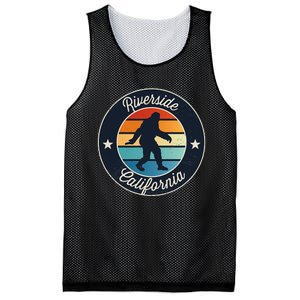 Riverside California Sasquatch Graphic Mesh Reversible Basketball Jersey Tank