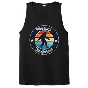 Riverside California Sasquatch Graphic PosiCharge Competitor Tank