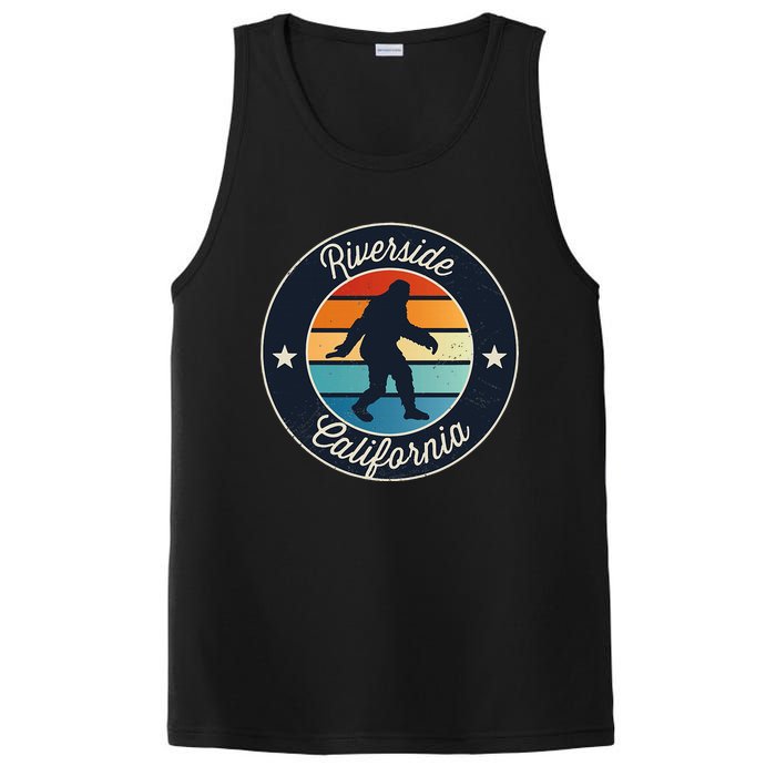 Riverside California Sasquatch Graphic PosiCharge Competitor Tank