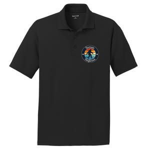 Riverside California Sasquatch Graphic PosiCharge RacerMesh Polo