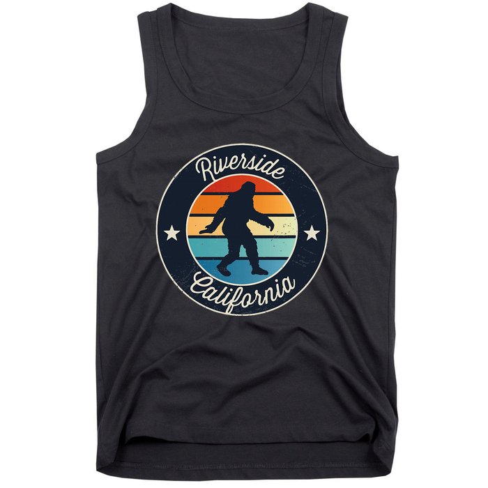 Riverside California Sasquatch Graphic Tank Top