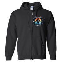 Riverside California Sasquatch Graphic Full Zip Hoodie