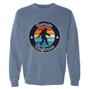 Riverside California Sasquatch Graphic Garment-Dyed Sweatshirt