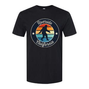 Riverside California Sasquatch Graphic Softstyle CVC T-Shirt