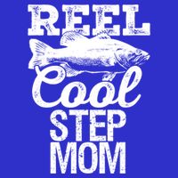 Reel Cool Step Mom Fishing Outdoor Angler Gift T-Shirt