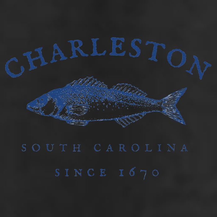 Retro Charleston South Carolina Fishing 11oz C Handle Ceramic Mug