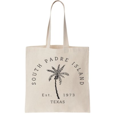 Retro Cool South Padre Island Original Texas Beach Palm Tree Bag