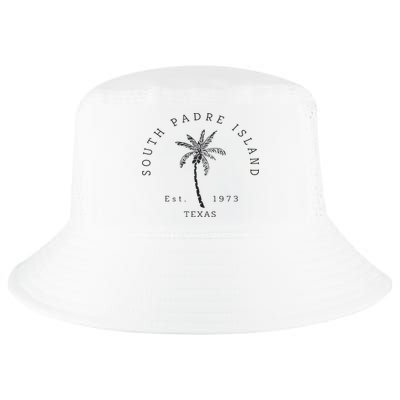 Retro Cool South Padre Island Original Texas Beach Palm Tree Cool Comfort Performance Bucket Hat