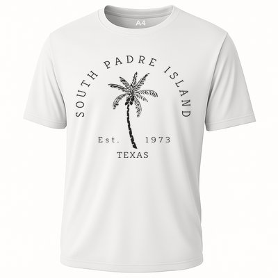 Retro Cool South Padre Island Original Texas Beach Palm Tree Performance Shirt
