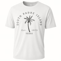 Retro Cool South Padre Island Original Texas Beach Palm Tree Performance Shirt