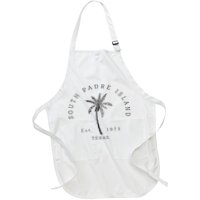 Retro Cool South Padre Island Original Texas Beach Palm Tree Apron