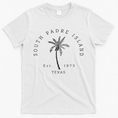 Retro Cool South Padre Island Original Texas Beach Palm Tree T-Shirt