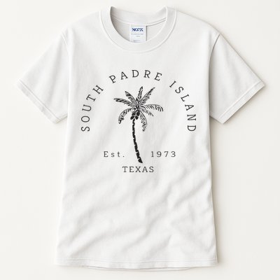 Retro Cool South Padre Island Original Texas Beach Palm Tree Tall T-Shirt