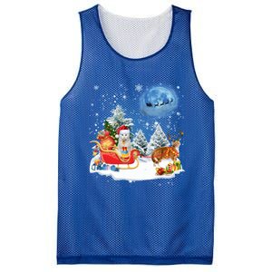 Reindeer Cat Santa Christmas Light Cat Mom Cat Dad Cat Lover Cute Gift Mesh Reversible Basketball Jersey Tank