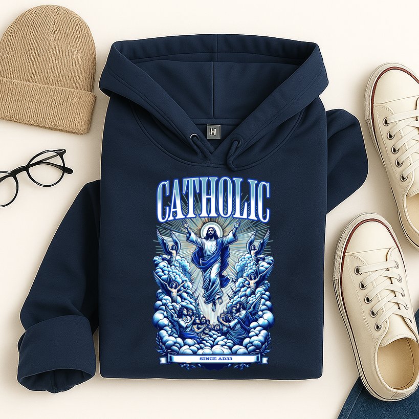 Roman Catholic Since AD 33 Jesus Christ Hoodie