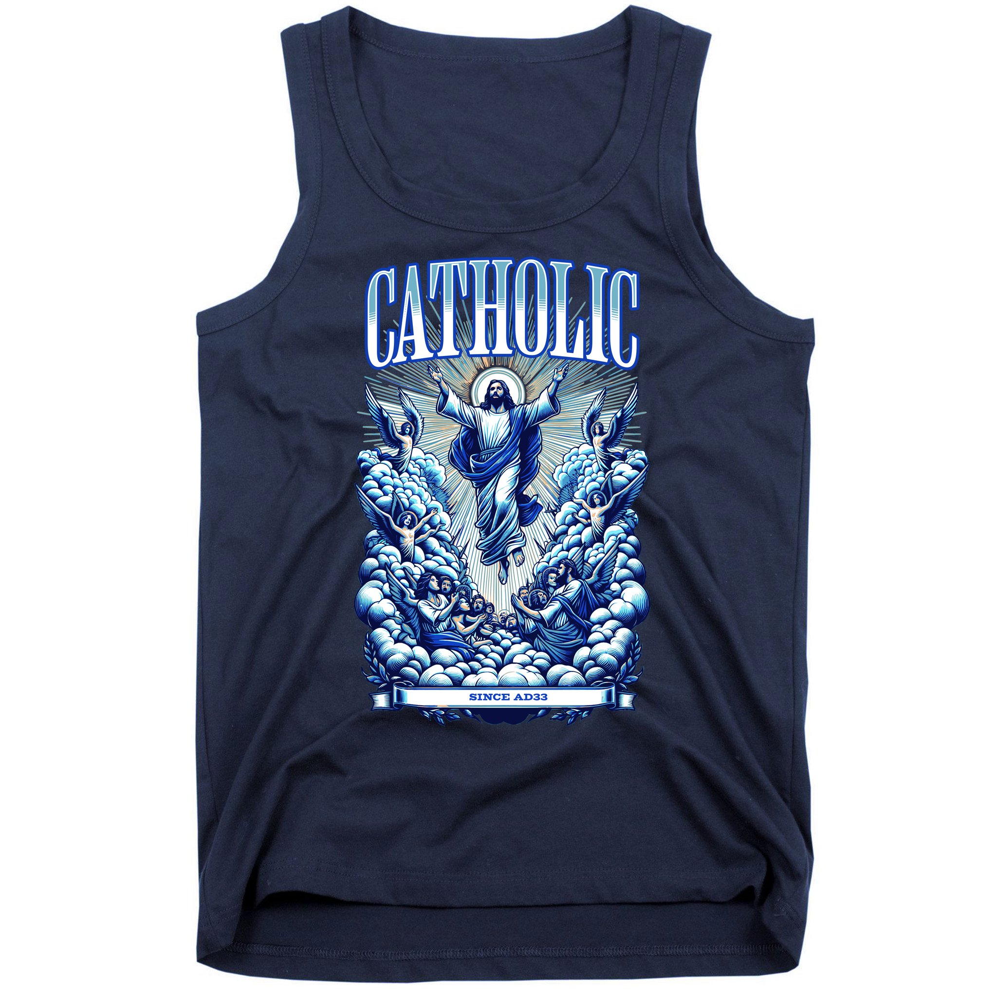 Roman Catholic Since AD 33 Jesus Christ Tank Top