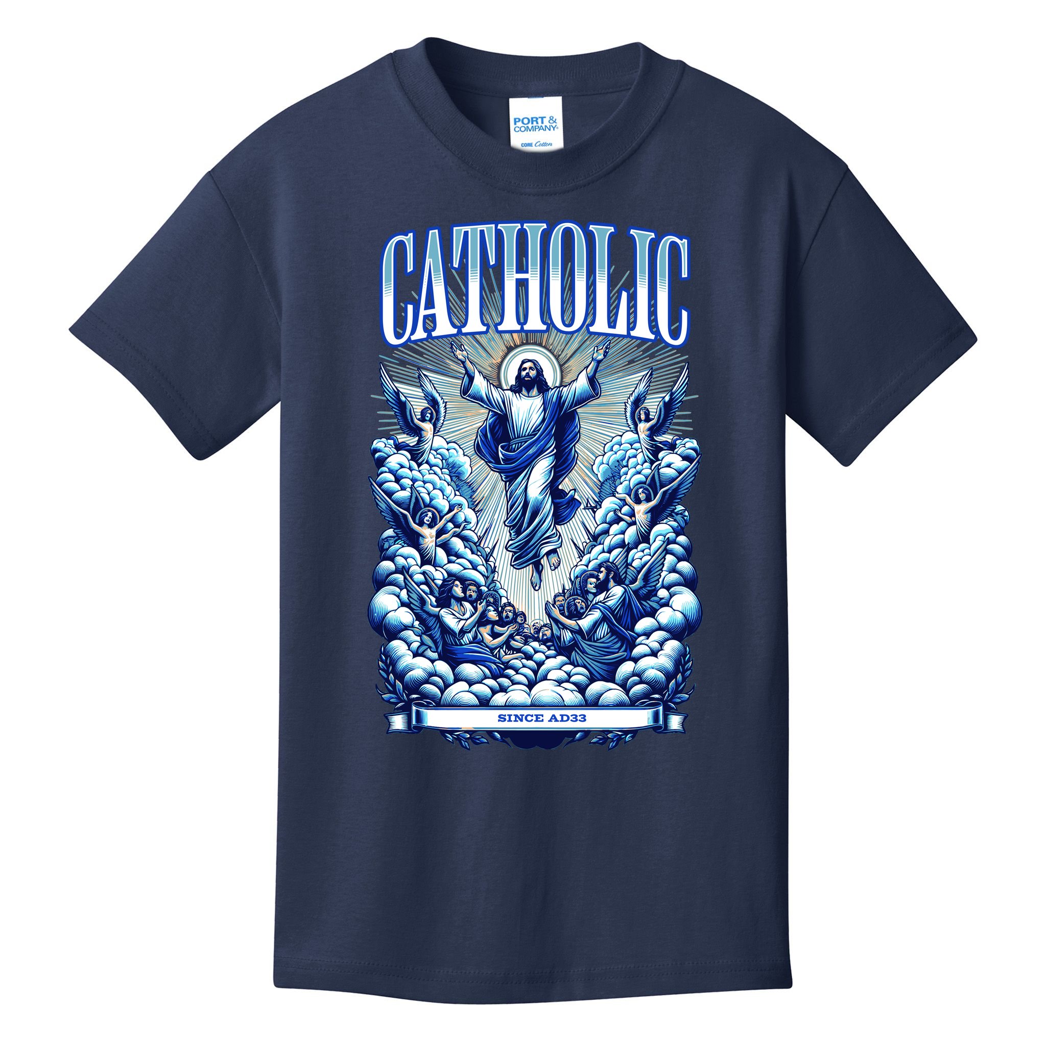Roman Catholic Since AD 33 Jesus Christ Kids T-Shirt