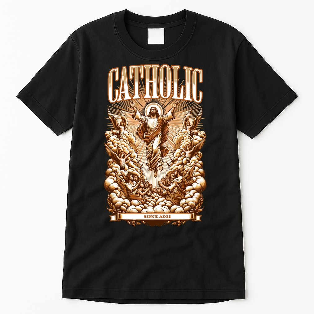 Roman Catholic Since AD 33 Jesus Christ  Tall T-Shirt