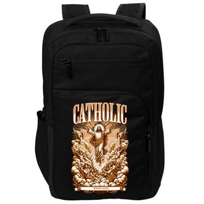 Roman Catholic Since AD 33 Jesus Christ  Impact Tech Backpack