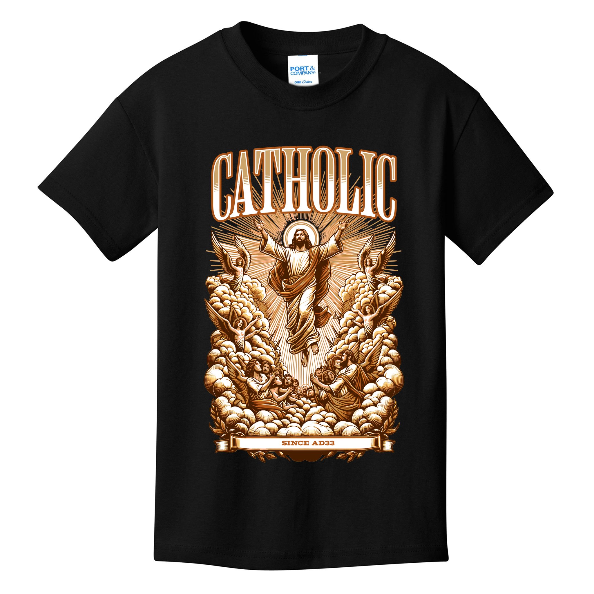 Roman Catholic Since AD 33 Jesus Christ  Kids T-Shirt