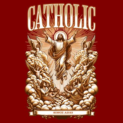 Roman Catholic Since AD 33 Jesus Christ  T-Shirt
