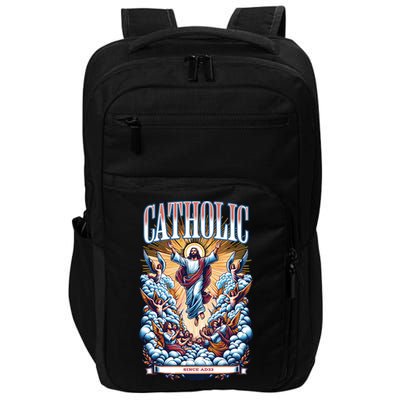 Roman Catholic Since AD 33 Jesus Christ  Impact Tech Backpack