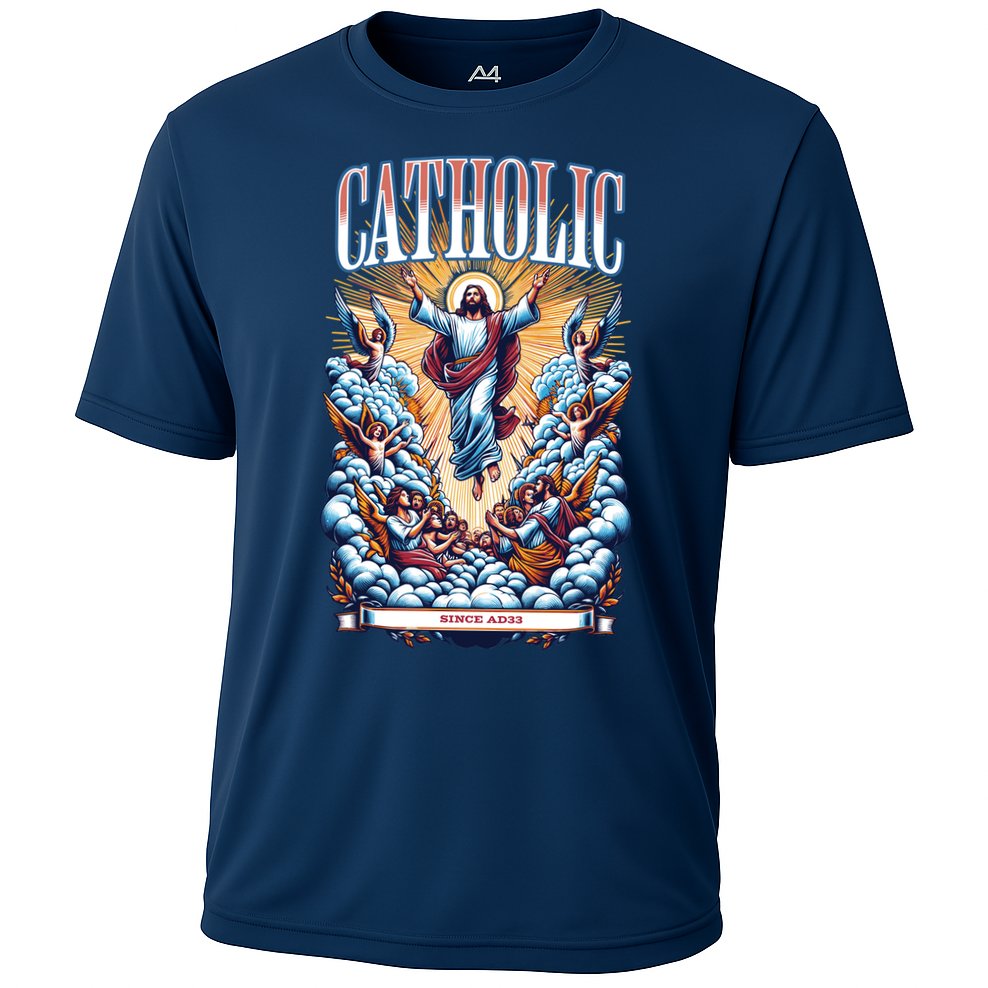 Roman Catholic Since AD 33 Jesus Christ  Cooling Performance Crew T-Shirt