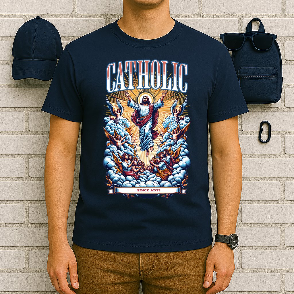 Roman Catholic Since AD 33 Jesus Christ  T-Shirt