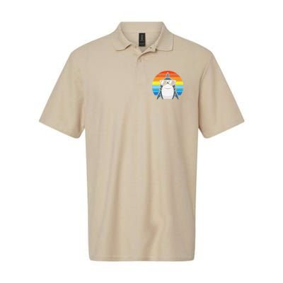 Retro Cool Shark With Sunglasses Funny Shark Polo