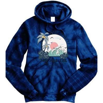 Retro Christian Stay Salty Tie Dye Hoodie