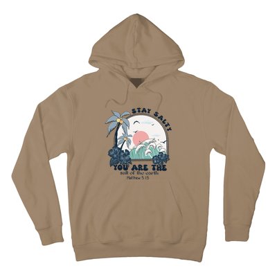 Retro Christian Stay Salty Hoodie