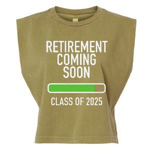 Retirement Coming Soon Almost Retired Class Of 2025 Garment-Dyed Women's Muscle Tee