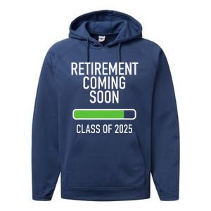 Retirement Coming Soon Almost Retired Class Of 2025 Performance Fleece Hoodie