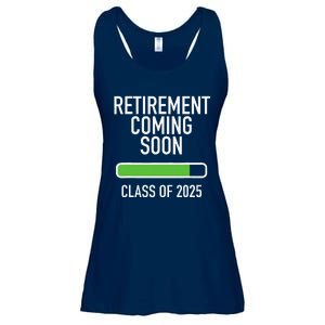 Retirement Coming Soon Almost Retired Class Of 2025 Ladies Essential Flowy Tank