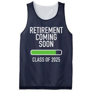 Retirement Coming Soon Almost Retired Class Of 2025 Mesh Reversible Basketball Jersey Tank