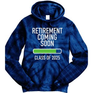 Retirement Coming Soon Almost Retired Class Of 2025 Tie Dye Hoodie