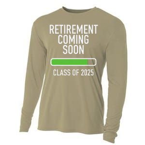 Retirement Coming Soon Almost Retired Class Of 2025 Cooling Performance Long Sleeve Crew