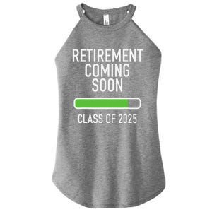 Retirement Coming Soon Almost Retired Class Of 2025 Women's Perfect Tri Rocker Tank