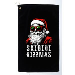 Rizzmas Christmas Santa Claus Merry Rizz Mas Sigmas Platinum Collection Golf Towel