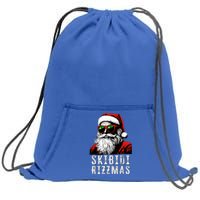 Rizzmas Christmas Santa Claus Merry Rizz Mas Sigmas Sweatshirt Cinch Pack Bag