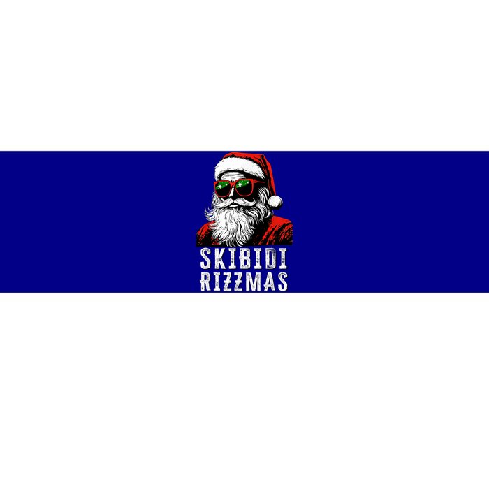 Rizzmas Christmas Santa Claus Merry Rizz Mas Sigmas Bumper Sticker