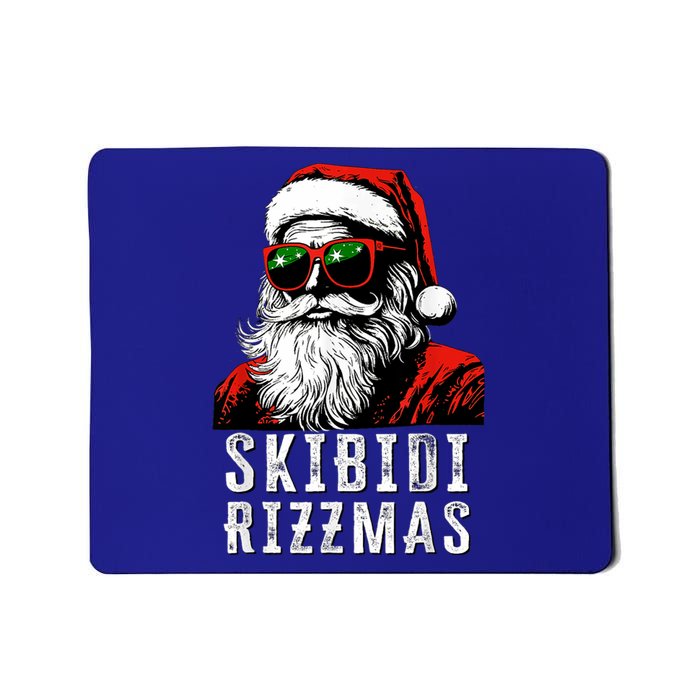 Rizzmas Christmas Santa Claus Merry Rizz Mas Sigmas Mousepad