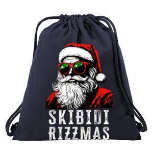 Rizzmas Christmas Santa Claus Merry Rizz Mas Sigmas Drawstring Bag