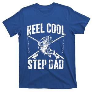 Reel Cool Step Dad Fishing Daddy Fathers Day Dad Cute Gift T-Shirt