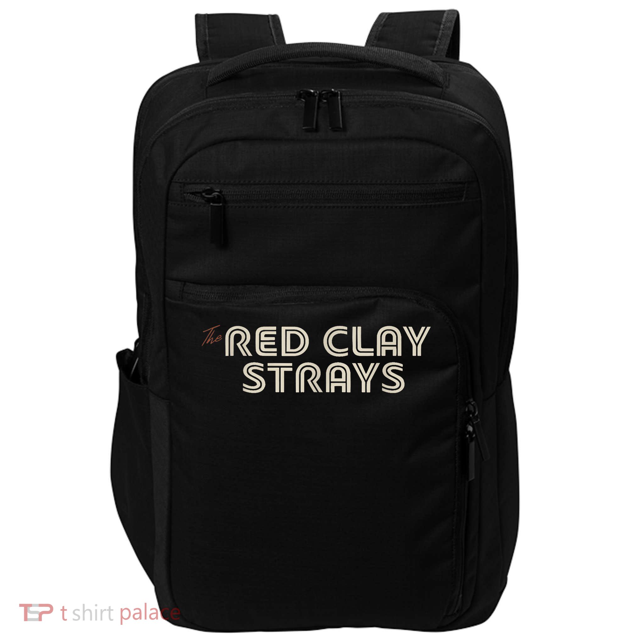 Red Clay Strays Retro Quote Style Impact Tech Backpack